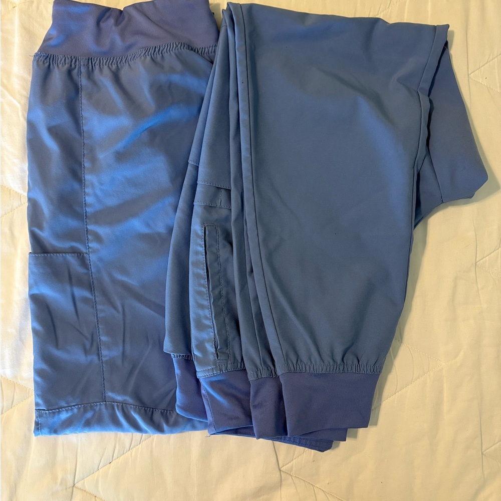 WonderWink Women's Modern Fit Jogger Pants - Cecil Blue